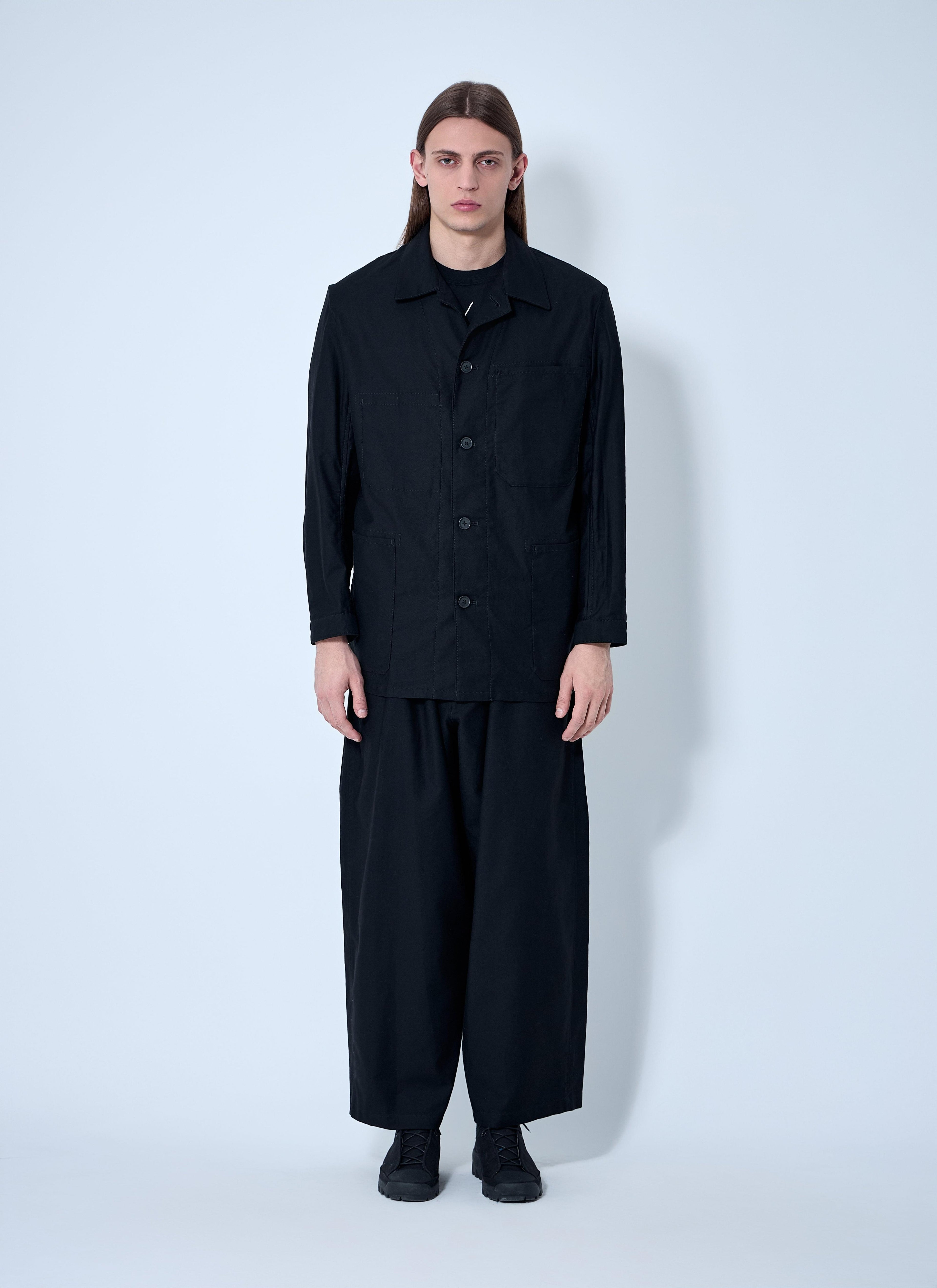 Yohji Yamamoto Men Button-Down Shirt