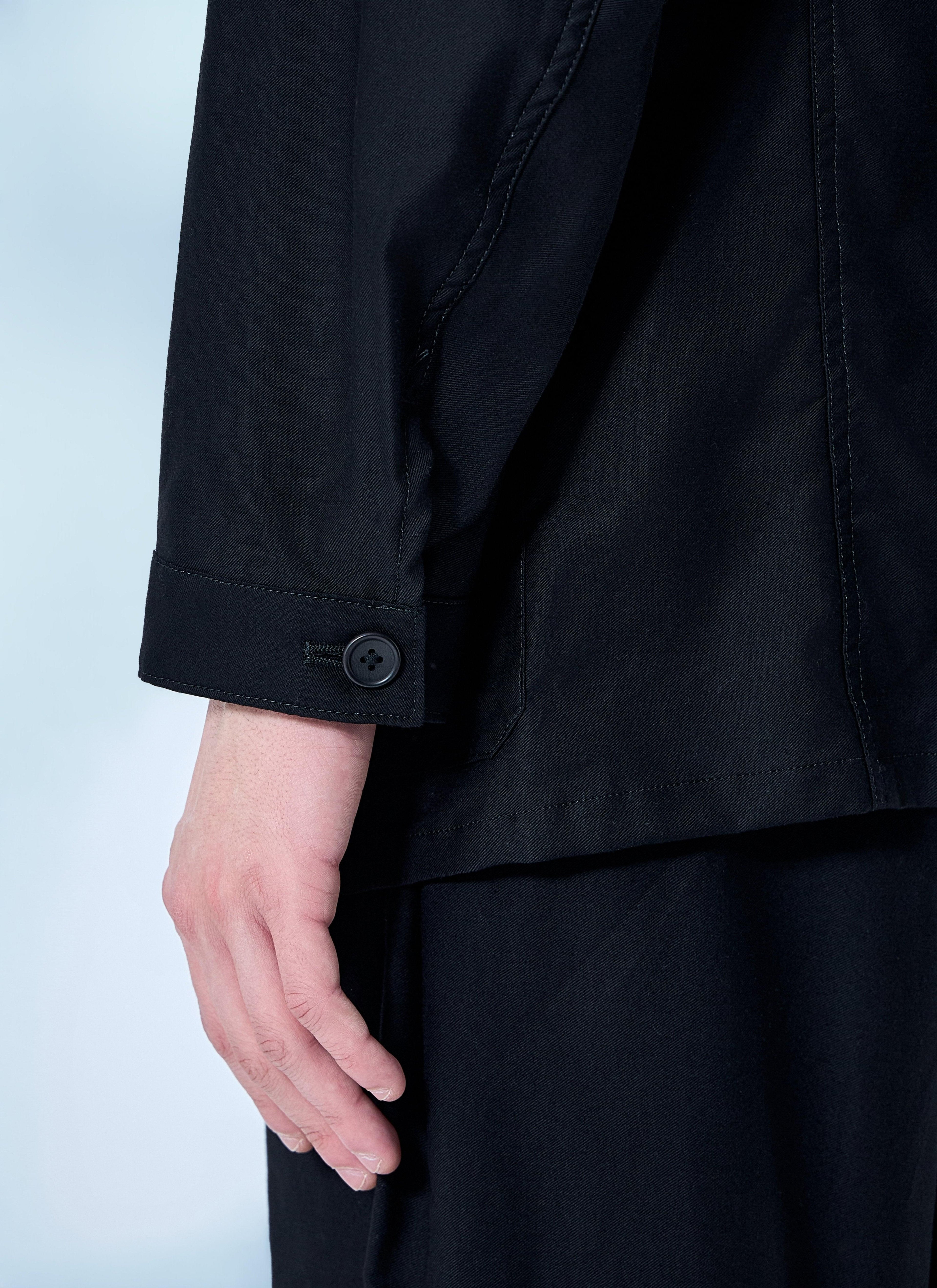 Yohji Yamamoto Men Button-Down Shirt